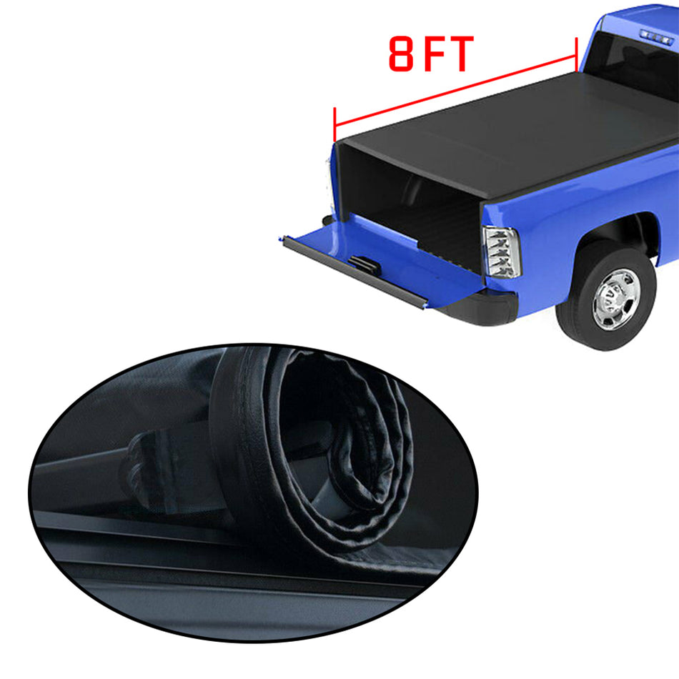 1999-2006 Chevrolet Silverado 1500 Roll Up Tonneau Cover 8FT - 1 piece