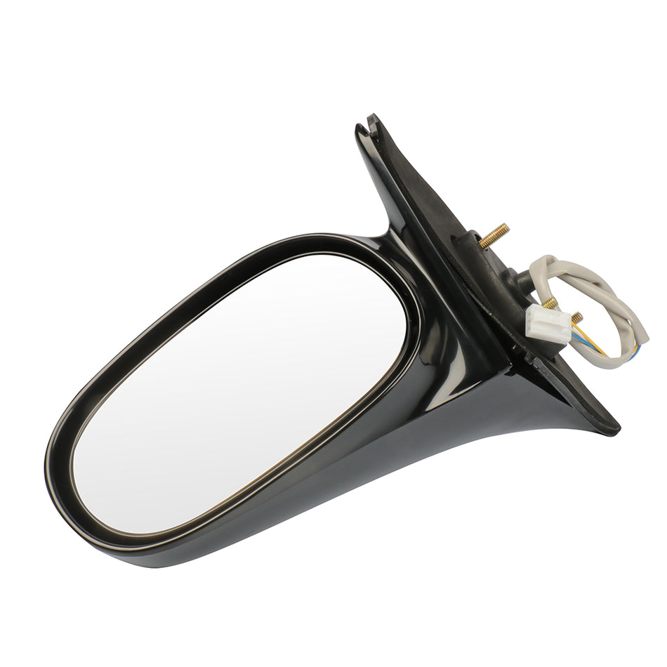 1998-2002 Toyota Corolla Driver Side View Mirror Power Adjustment Black Left