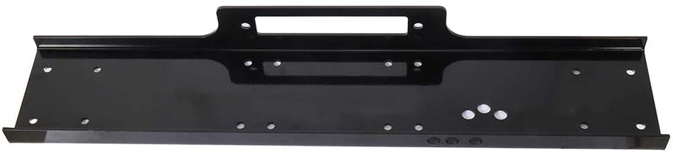 Universal Recovery Winch Mounting Plate Mount Bracket for Truck Trailer SUV 4WD