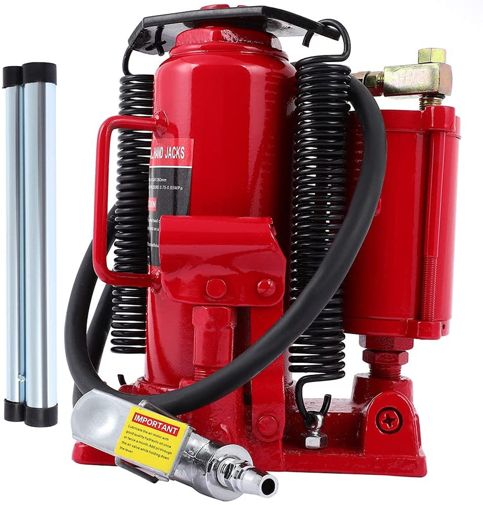 OFA 12Ton Air Hydraulic Bottle Jack Pneumatic For Heavy Duty Auto Truck Repair