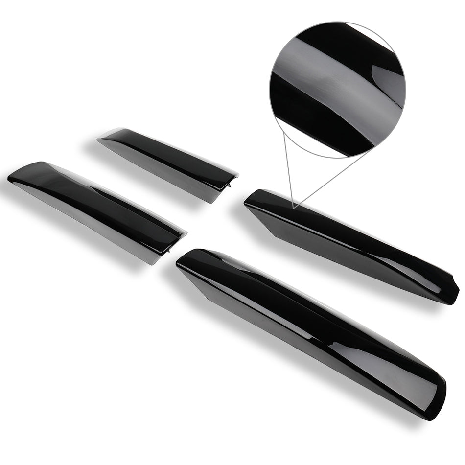 08-13 Toyota Highlander Black Cover Rail End Shell Replacement