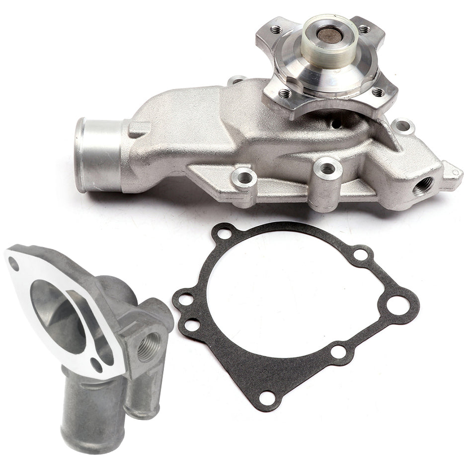 Water Pump Thermostat Housing for Jeep 00-06 Wrangler 99-04 Grand Cherokee 4.0