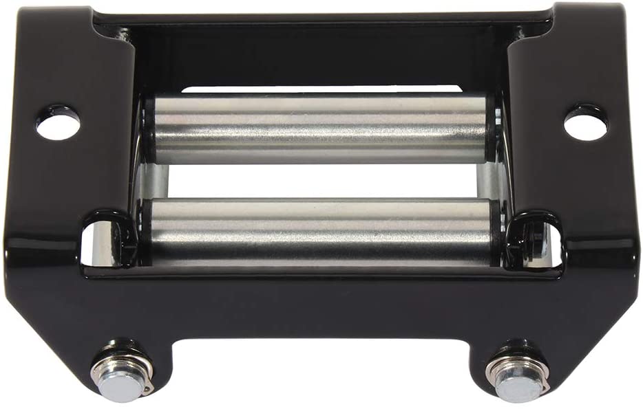 Winch 4 Way Roller Fairlead 4-1/4 inch Heavy Duty For 07-20 Jeep Wrangler