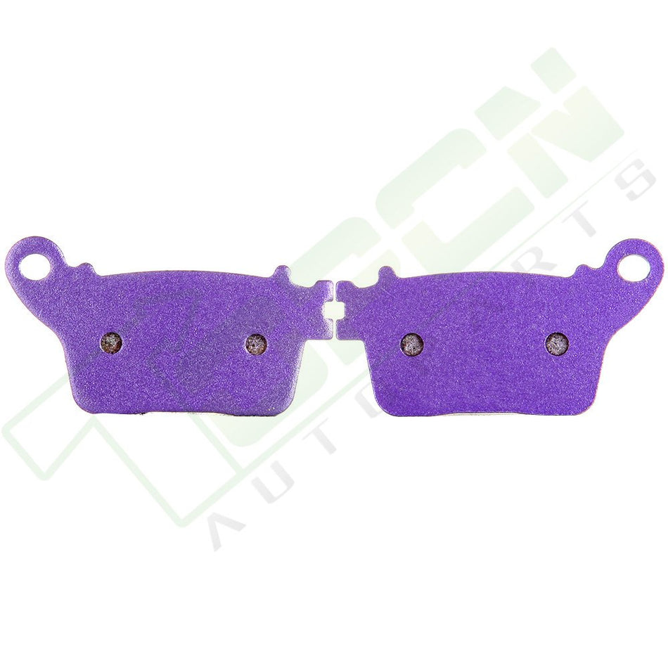 Rear Carbon fiber Brake Pads for 2011 2012 Suzuki GSXR750 GSXR600