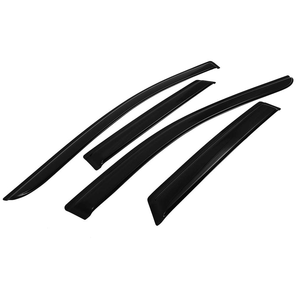 Window Visor Vent Rain Shades Guards Deflectors For 07-15 Lincoln MKX/Ford Edge