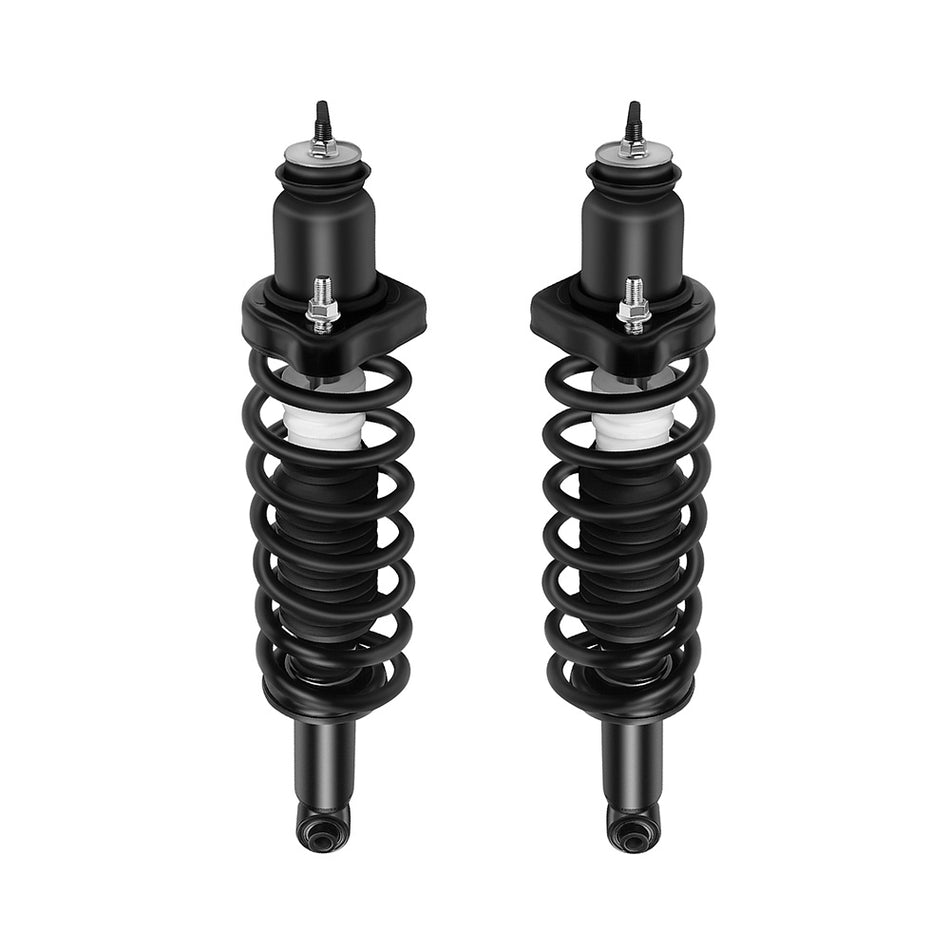 For 2007-2012 Dodge Caliber 2007-2010 Jeep Compass Rear Pair Complete Strut & Shock Coil Springs