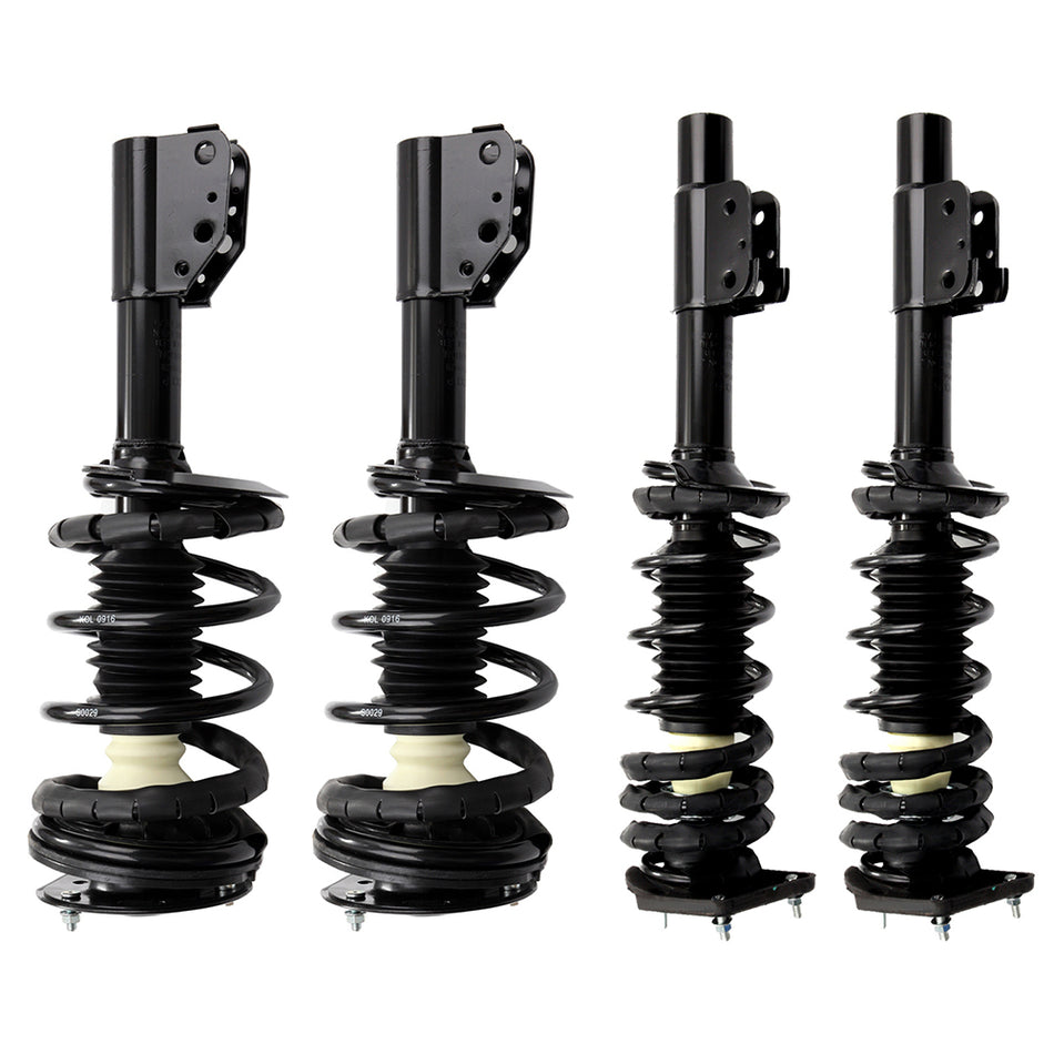 1998-2003 Chevrolet Malibu 1999-2004 Oldsmobile Alero Front & Rear Quick Complete Strut Assembly