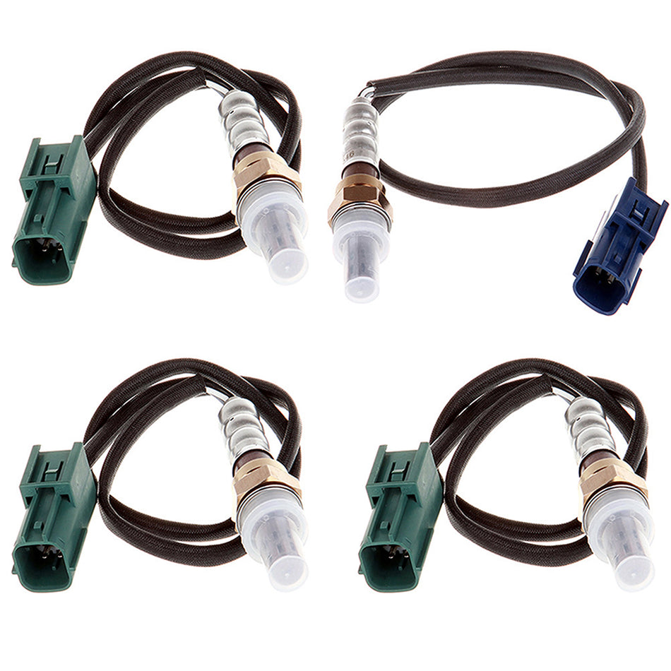 4pcs Upstream/Pre & Downstream/Rear Oxygen Sensor For 03-04 Nissan 350Z 3.5L V6