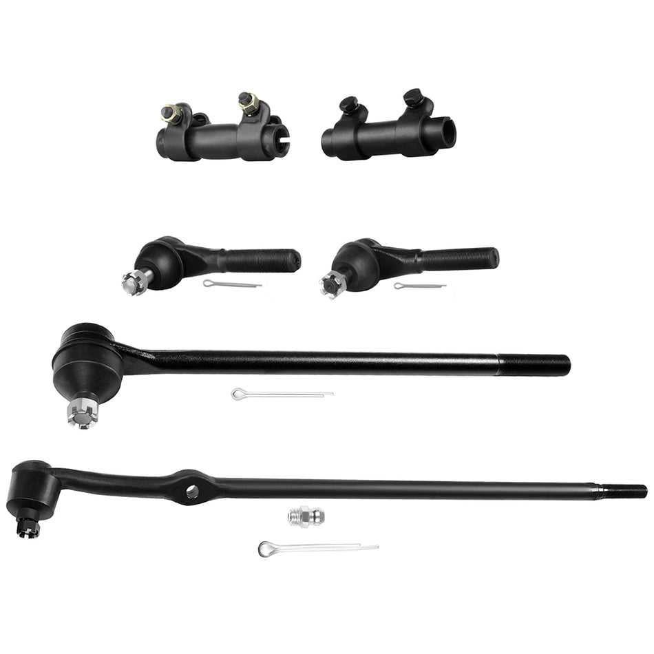 Steering Tie Rod Links Kit For 80-96 Ford Bronco 80-83 Ford F150