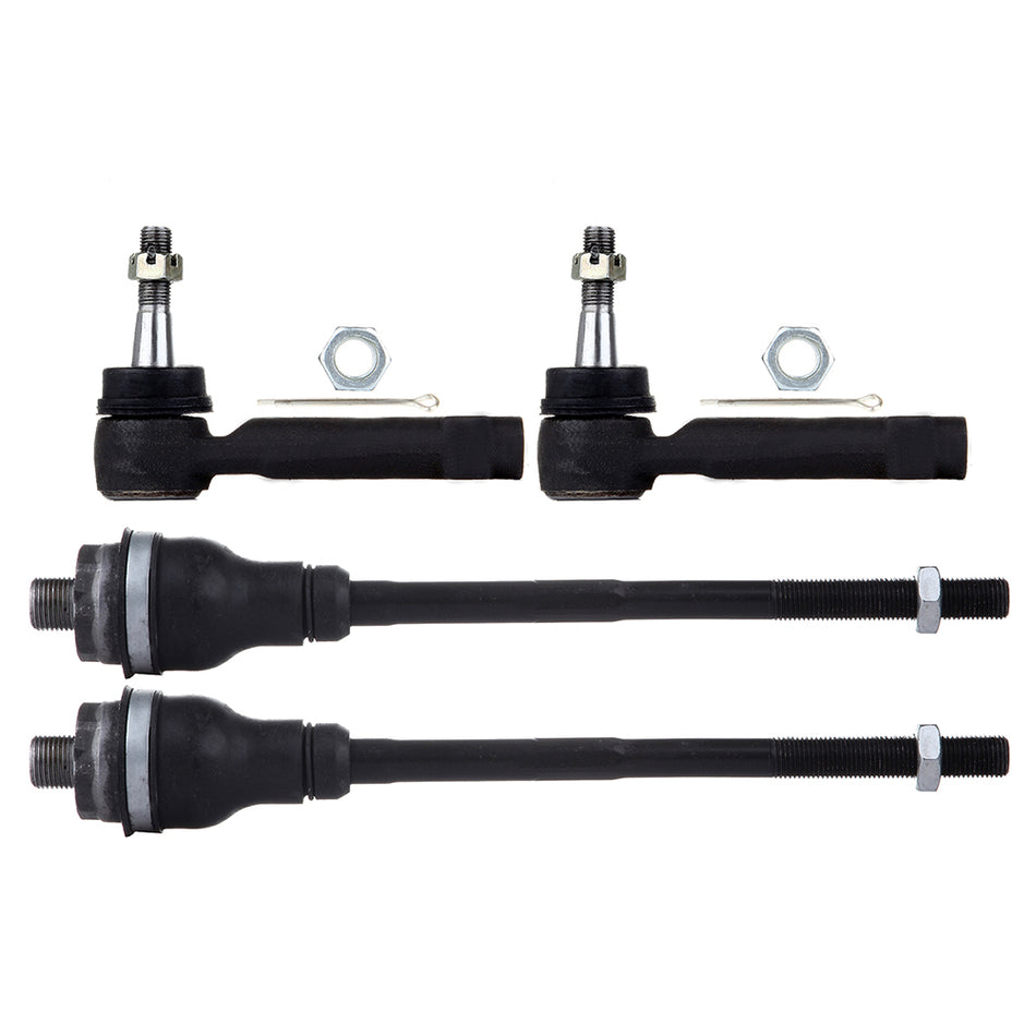 Front Inner Outer Tie Rod End For 02-06 Cadillac Escalade 03-06 Cadillac Escalade ESV