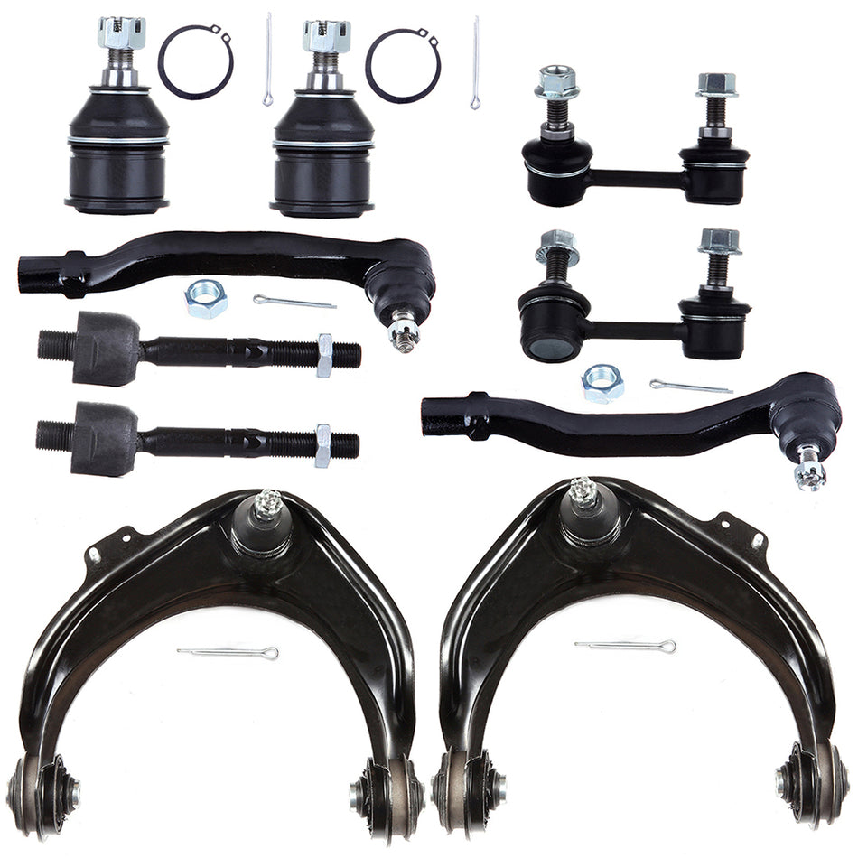Tie Rod Ball Joints Control Arms Sway Bar For 99-03 Acura TL 98-02 Honda Accord