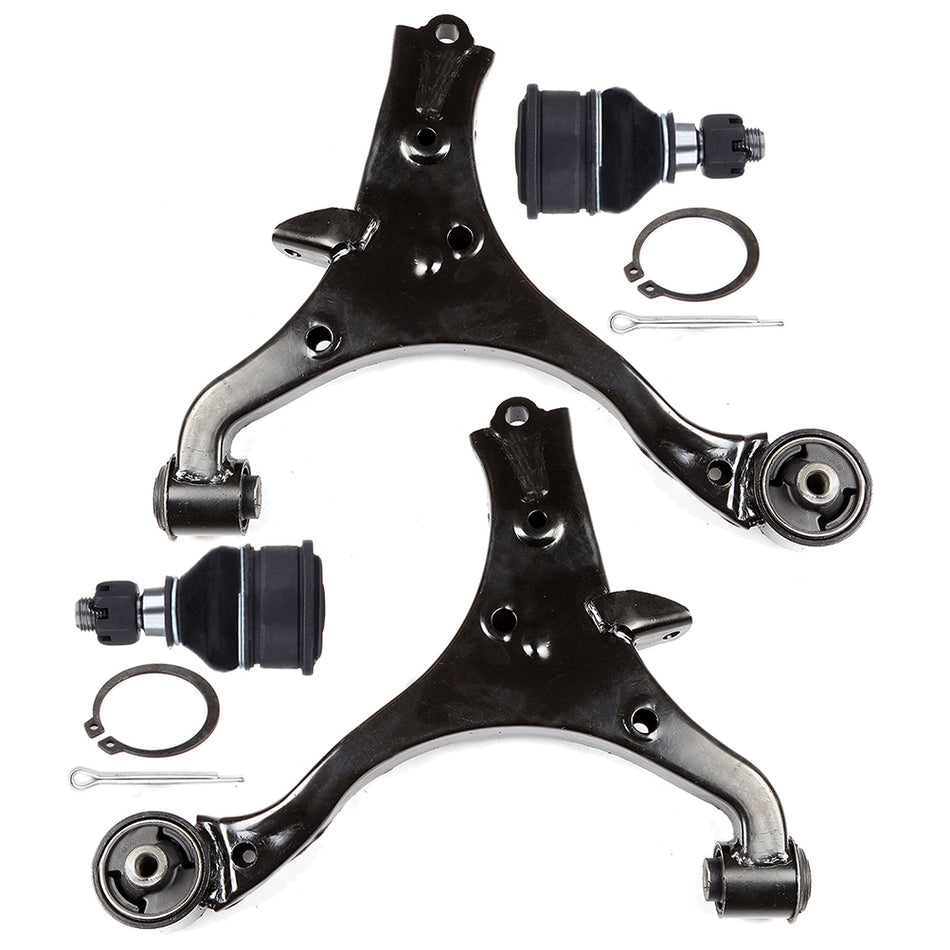 Front Lower Ball Joints Control Arms Kit For 01-05 Honda Civic Acura EL Suspension 4Pcs