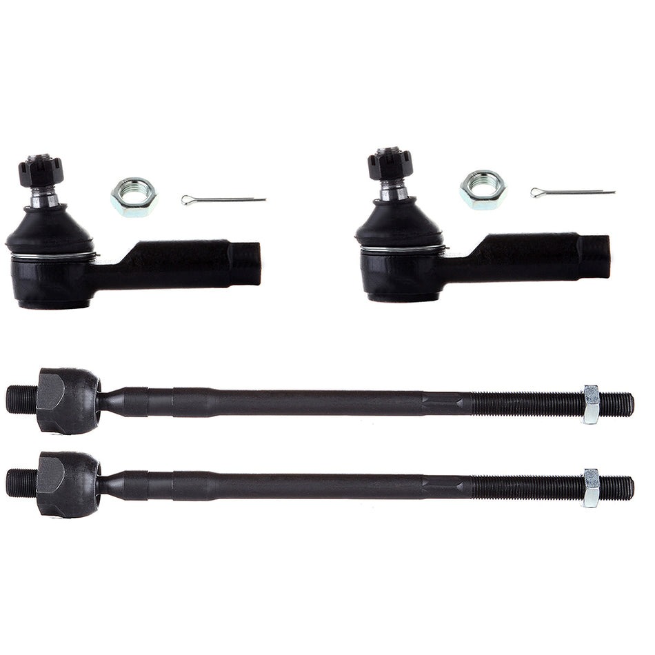 Front Inner Outer Tie Rod End For 02-06 Nissan Altima 04-08 Nissan Maxima