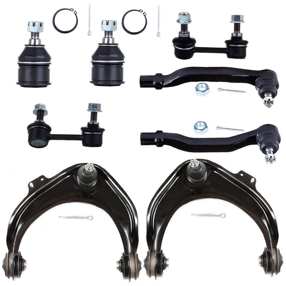 Control Arms Sway Bar Tie Rod Ends Kit For 98-02 Honda Accord 99-03 Acura TL