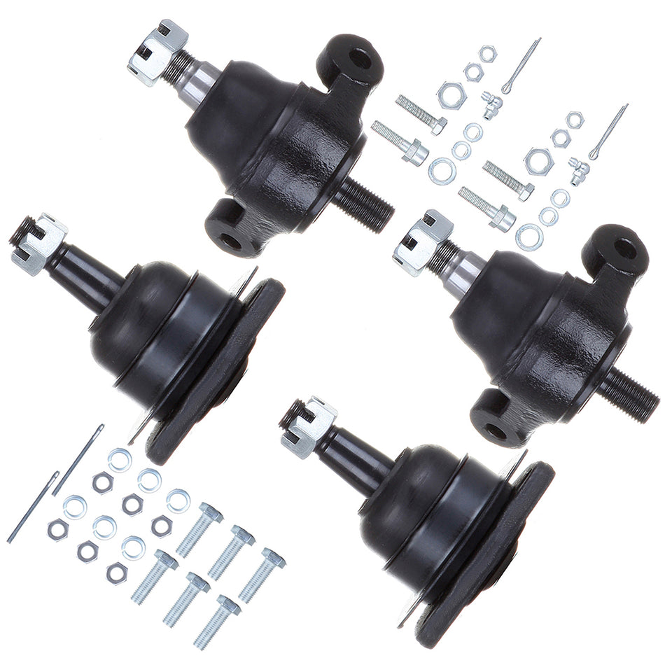 4PCS Suspension Kit Ball Joints Front Upper&Lower For 1959-1970 Chevrolet Impala