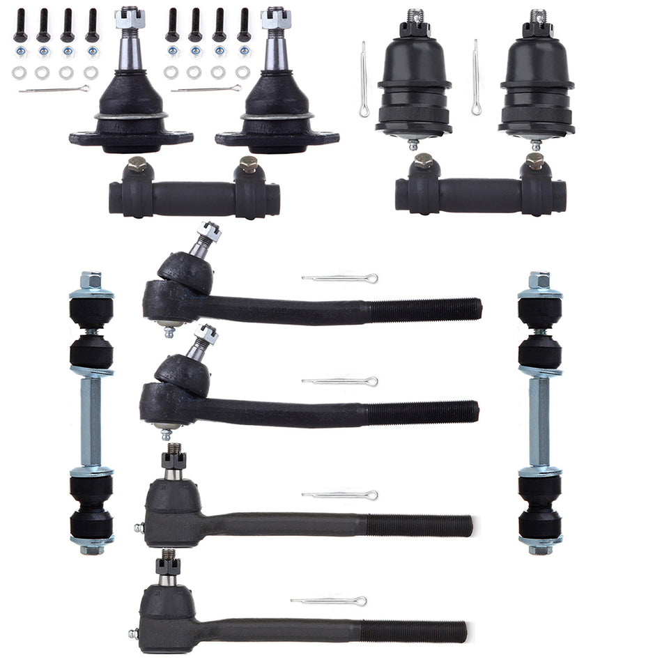 Sway Bar Strut Suspension Kits For 91-96 Buick Roadmaster 77-96 Cadillac Fleetwood 12 Pcs