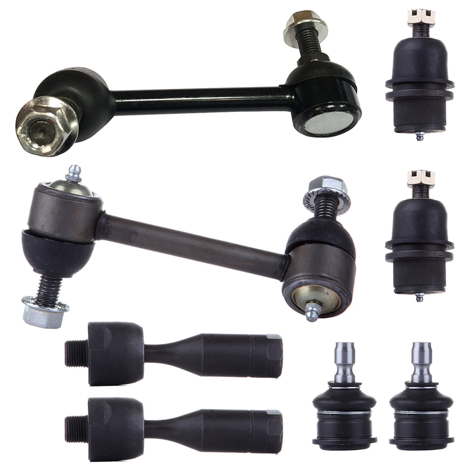 Front Sway Bar Link For 04-07 Buick Rainier 02-07 Chevrolet Trailblazer 8 Pcs