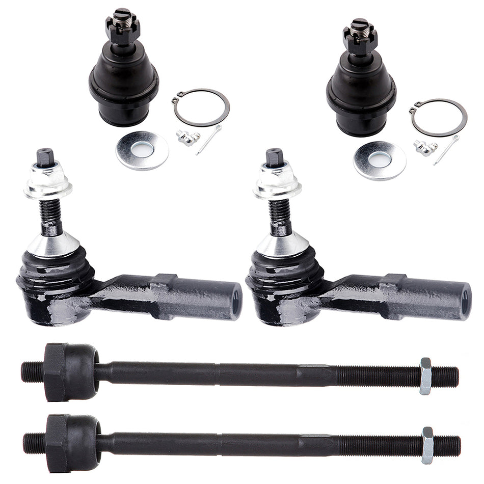 Front Inner Outer Tie Rods Lower Ball Joints 03-06 Ford Expedition 03-06 Lincoln Navigator