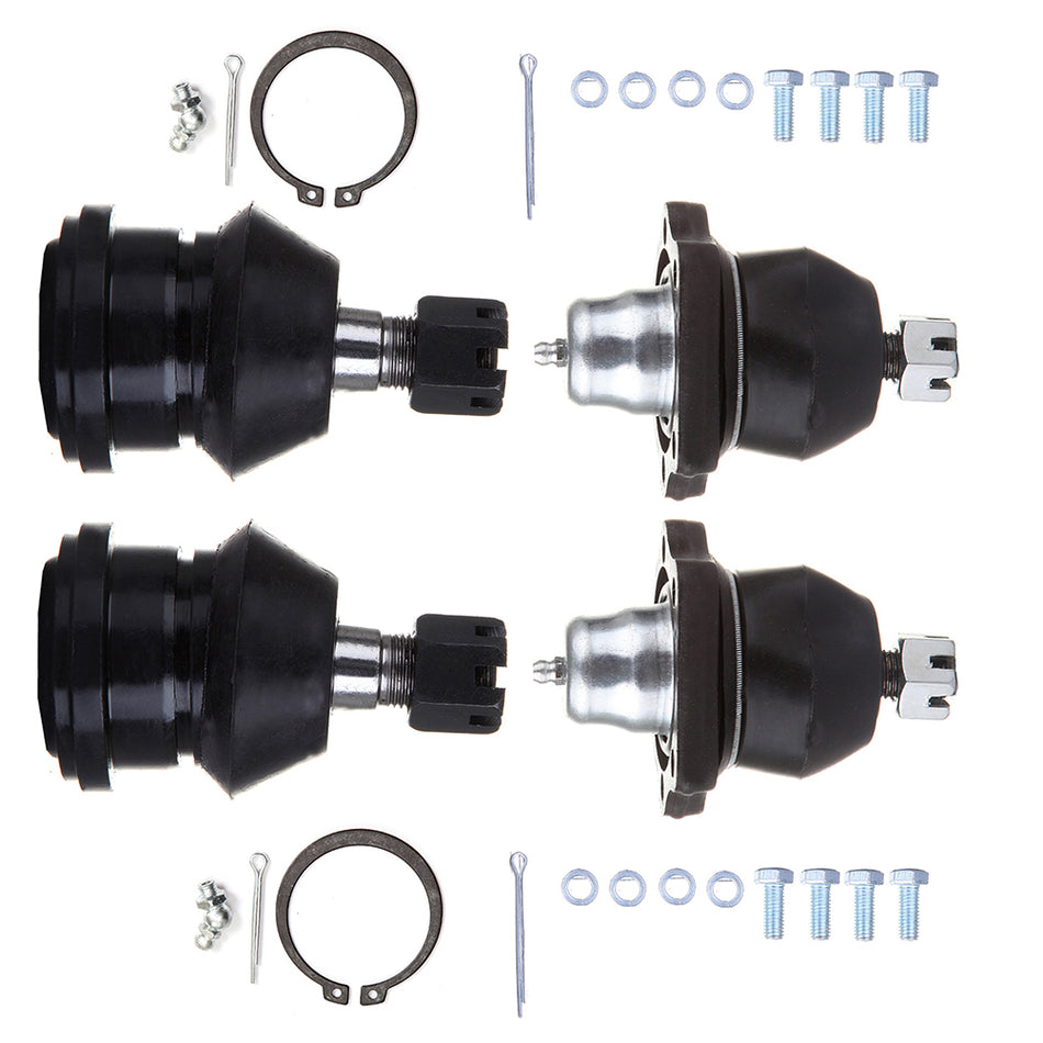Front Upper & Lower Ball Joints for Nissan 86-94 D21 95-97 Pickup 2WD 3.0L 2.4L