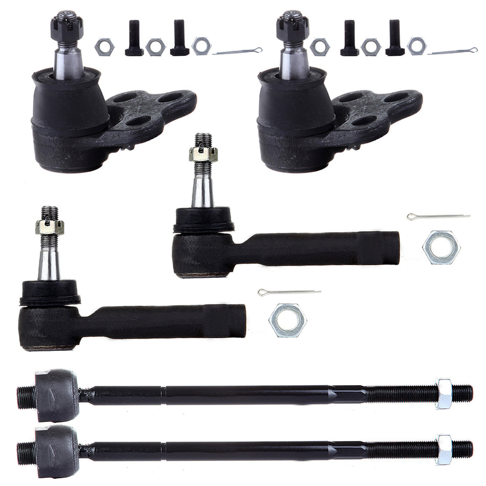 Front Tie Rod Ends Ball Joints For 97-05 Chevrolet Venture 97-04 Oldsmobile Silhouette