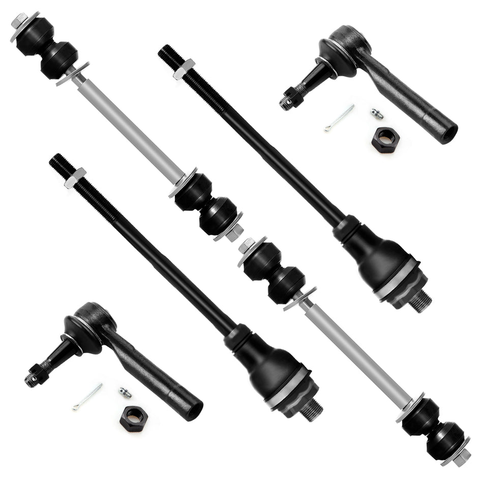 Front Tie Rod Sway Bars Kit For 02-06 Cadillac Escalade 03-06 Cadillac Escalade ESV