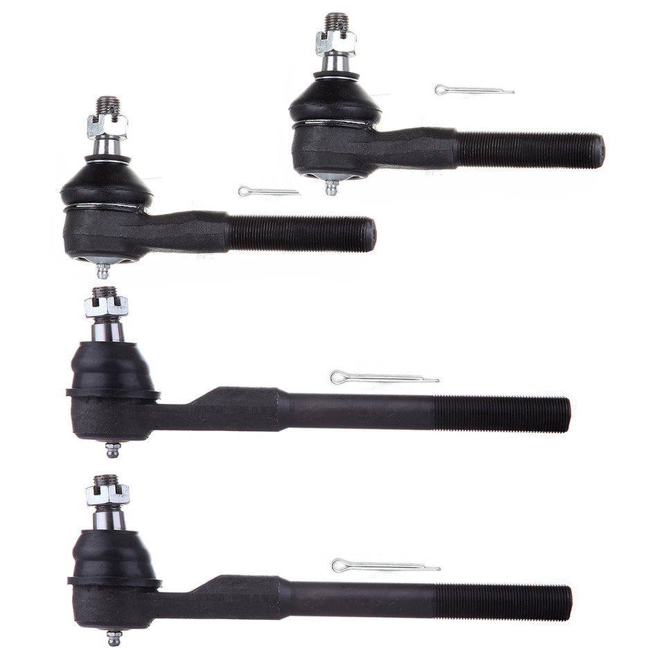 Inner Outer Tie Rod Ends For 00-01 Dodge Ram 1500 00-02 Dodge Ram 2500