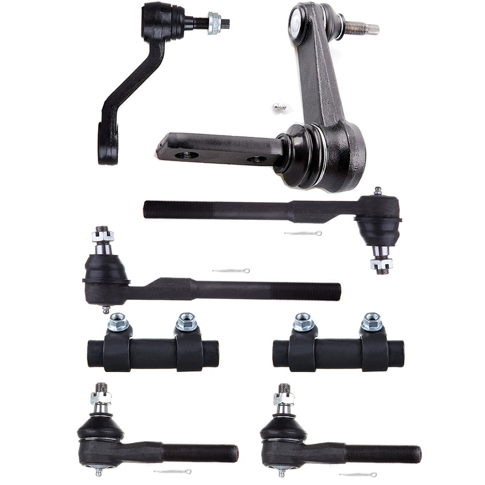 Front Tie Rods Idler Arm Pitman Arm 00-01 Dodge Ram 1500 00-01 Dodge Ram 2500