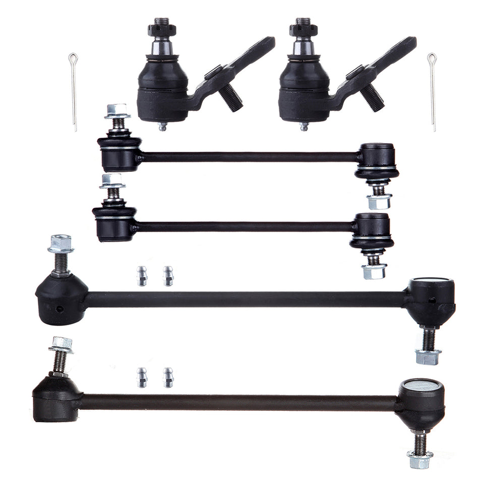 Front Lower Ball Joints Anti Sway Stabilizer Bar Linkage For 97-01 Toyota Camry