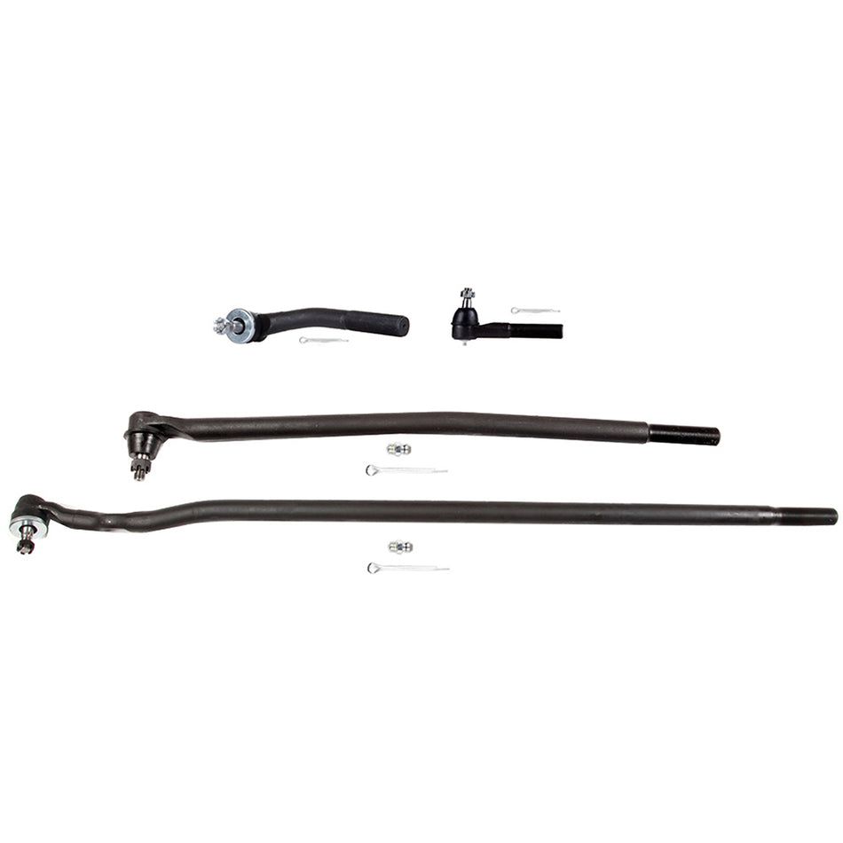 Front Inner Outer Tie Rod End For 98-99 Dodge Ram 2500 98-99 Dodge Ram 3500