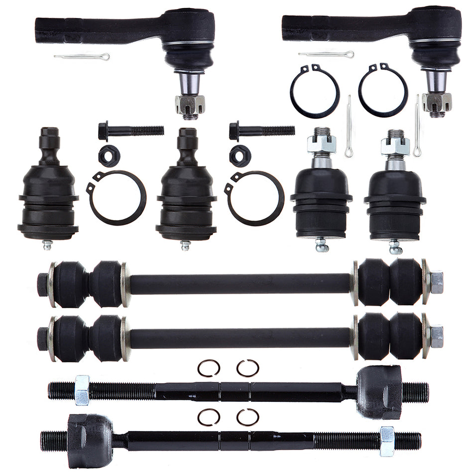 Front Tie Rod Ends Ball Joints Sway Bar 98-01 Ford Ranger 99-01 Mazda B2500