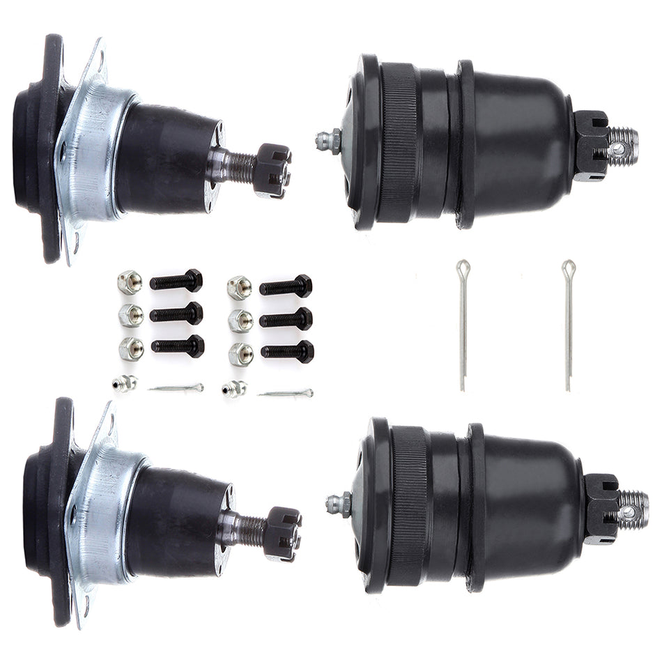 Front Lower Upper Control Arm Ball Joint Set For 1993-2002 Chevrolet Camaro Pontiac Firebird