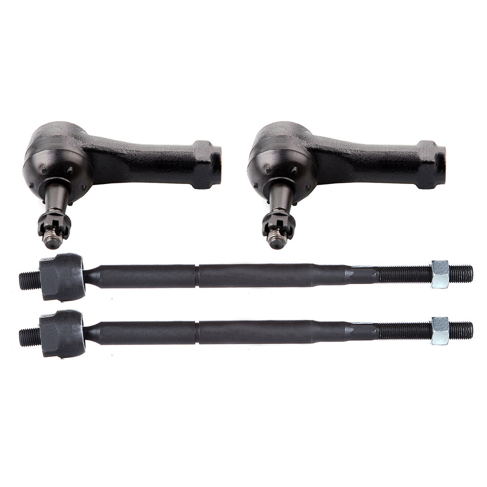 Inner Outer Tie Rod Links For 05-10 Chevrolet Cobalt 07-10 Chevrolet HHR