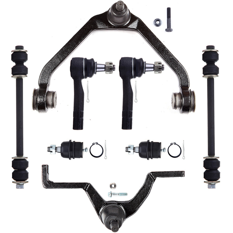 Front Upper Control Arm Ball Joint Tie Rod End Sway Bar For 97-06 Ford Explorer 97-11 Ford Ranger