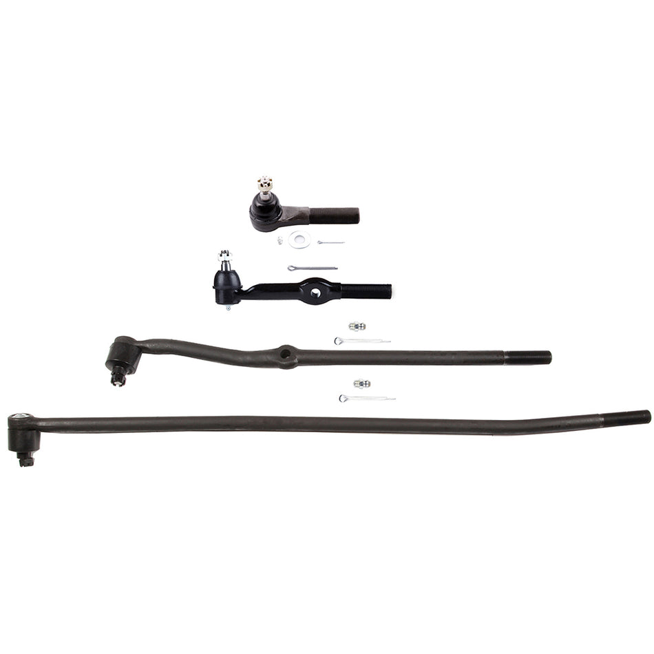 Front Steering Inner Outer Tie Rod End Suspension For 94-97 Dodge Ram 2500 3500