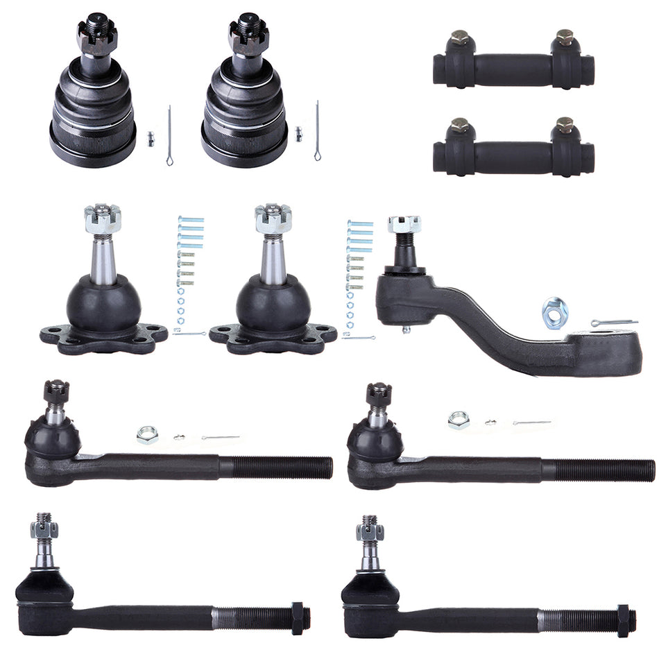 Tie Rod Ends Ball Joints Idler Arm For 93-99 Chevrolet C1500 93-00 Chevrolet C2500