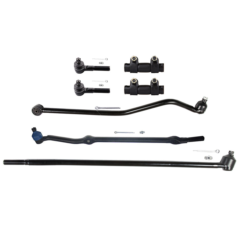 7pcs Front Tie Rods Track Bar Steering Part For 93-1998 Jeep Grand Cherokee 5.2L