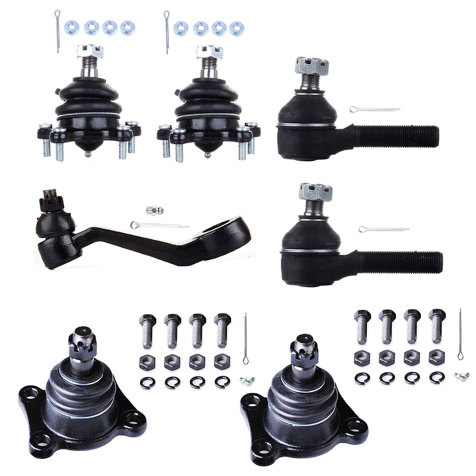 Front Ball Joints Steering Pitman Arm Outer Tie Rod End For 89-95 Toyota 4Runner