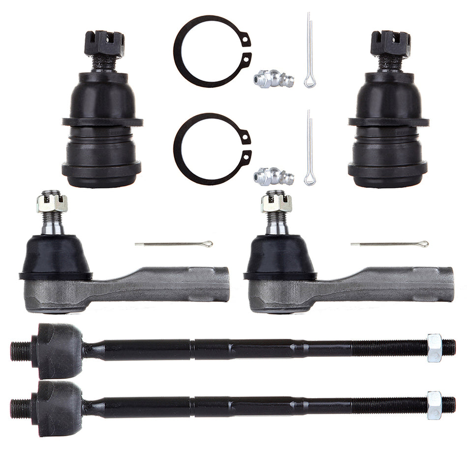 Front Ball Joint Tie Rod End For 95-98 Nissan 200SX 95-99 Nissan Sentra