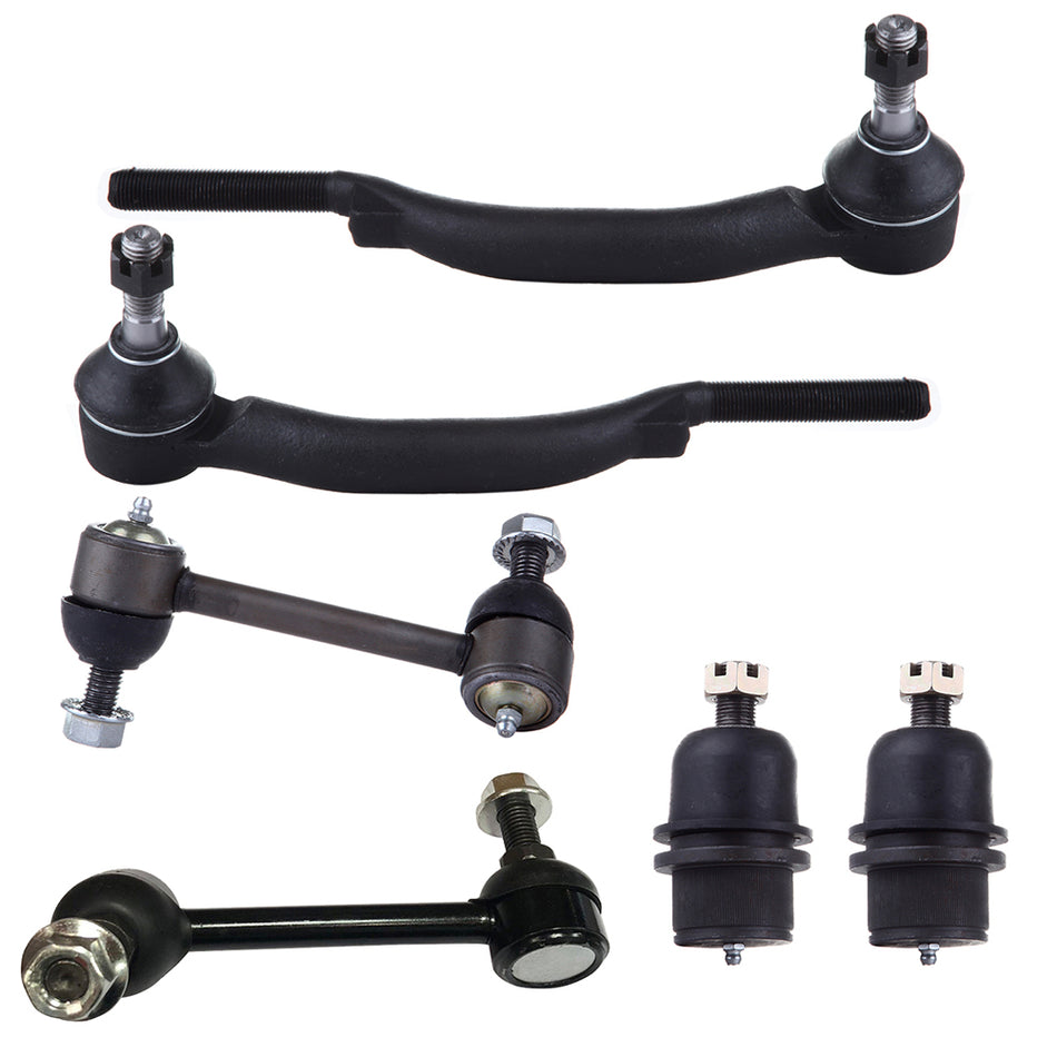 Tie Rod End Lower Ball Joint Sway Bar For 04-07 Buick Rainie r02-07 Chevrolet Trailblazer