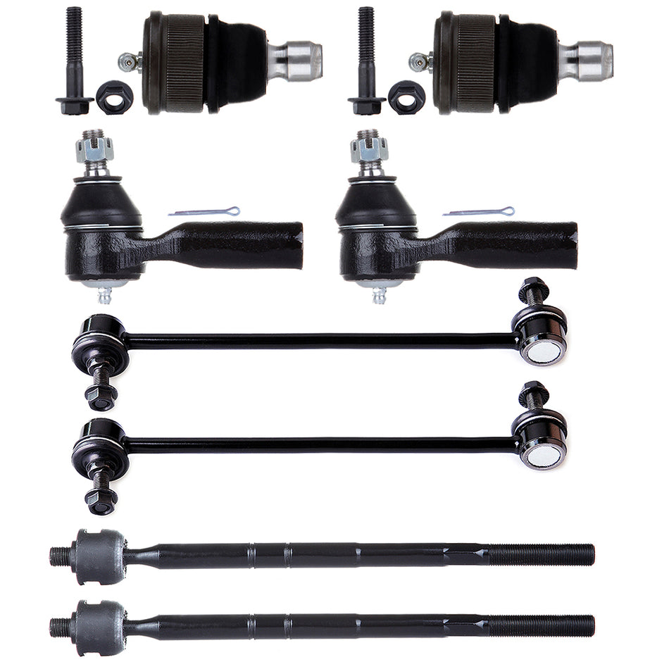 Sway Bar Ball Joint Outer Inner Tie Rods Kit For 05-07 Ford Escape Mercury Mariner 8Pcs