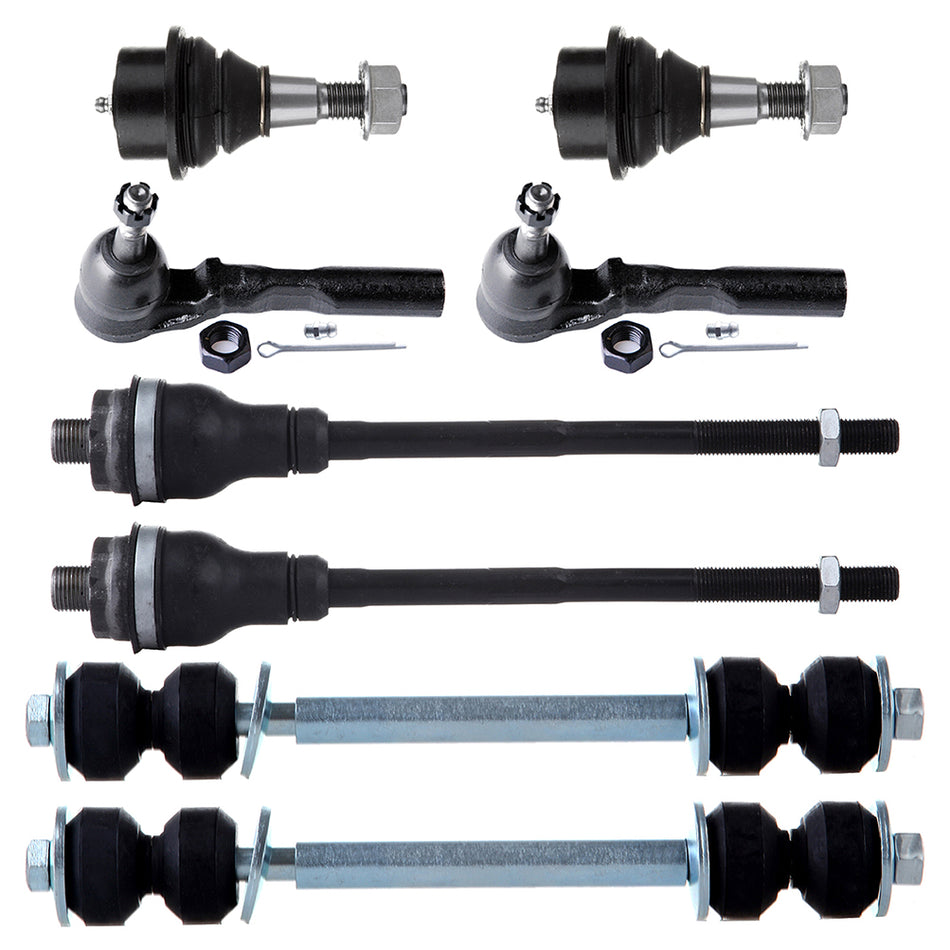 Front Sway Bar Link Kit For 04-07 Chevrolet Silverado 1500 GMC Sierra 1500 8 Pcs