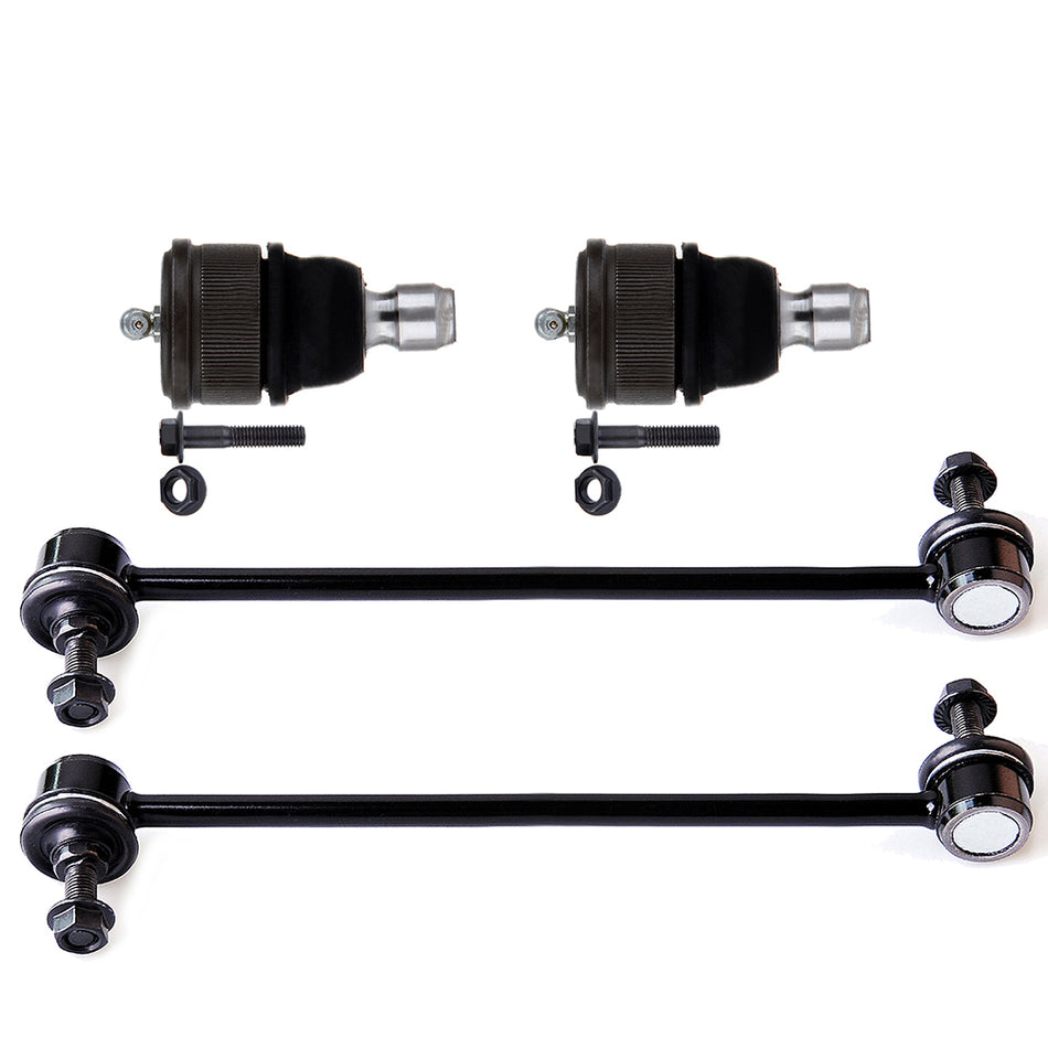 Front Lower Ball Joints Sway Bars For 05-12 Ford Escape 08-11 Mazda Tribute