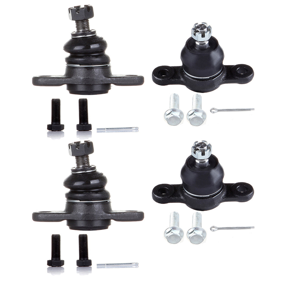 4x Front & Rear Lower Ball Joints Suspension For 1987 1988-1994 1995 Toyota MR2