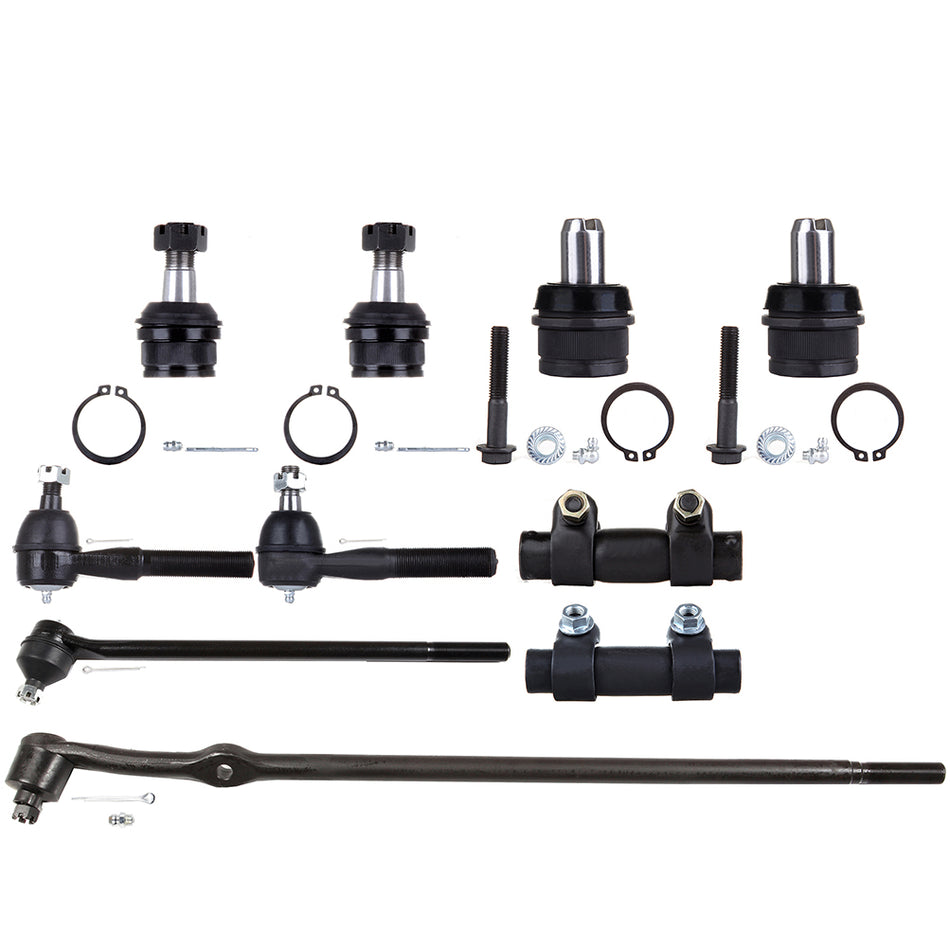 1987-1996 Ford F150 Front Ball Joints Tie Rods Suspension Kit