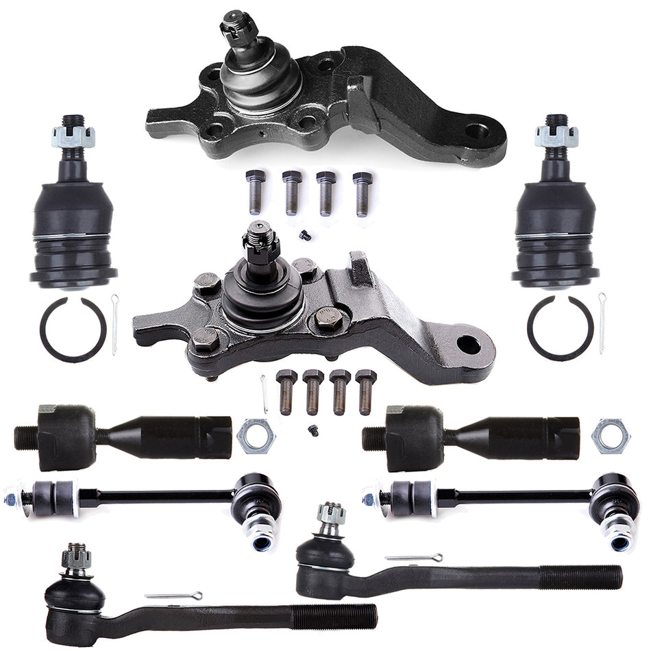 10x For 1996-2002 Toyota 4Runner Front Upper Ball Joints Sway Bar Links Tie Ends