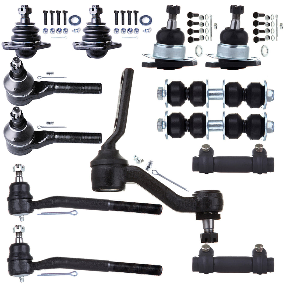 Front Ball Joint Tie Rod For 97-05 Chevrolet Blazer 97-04 Chevrolet S10