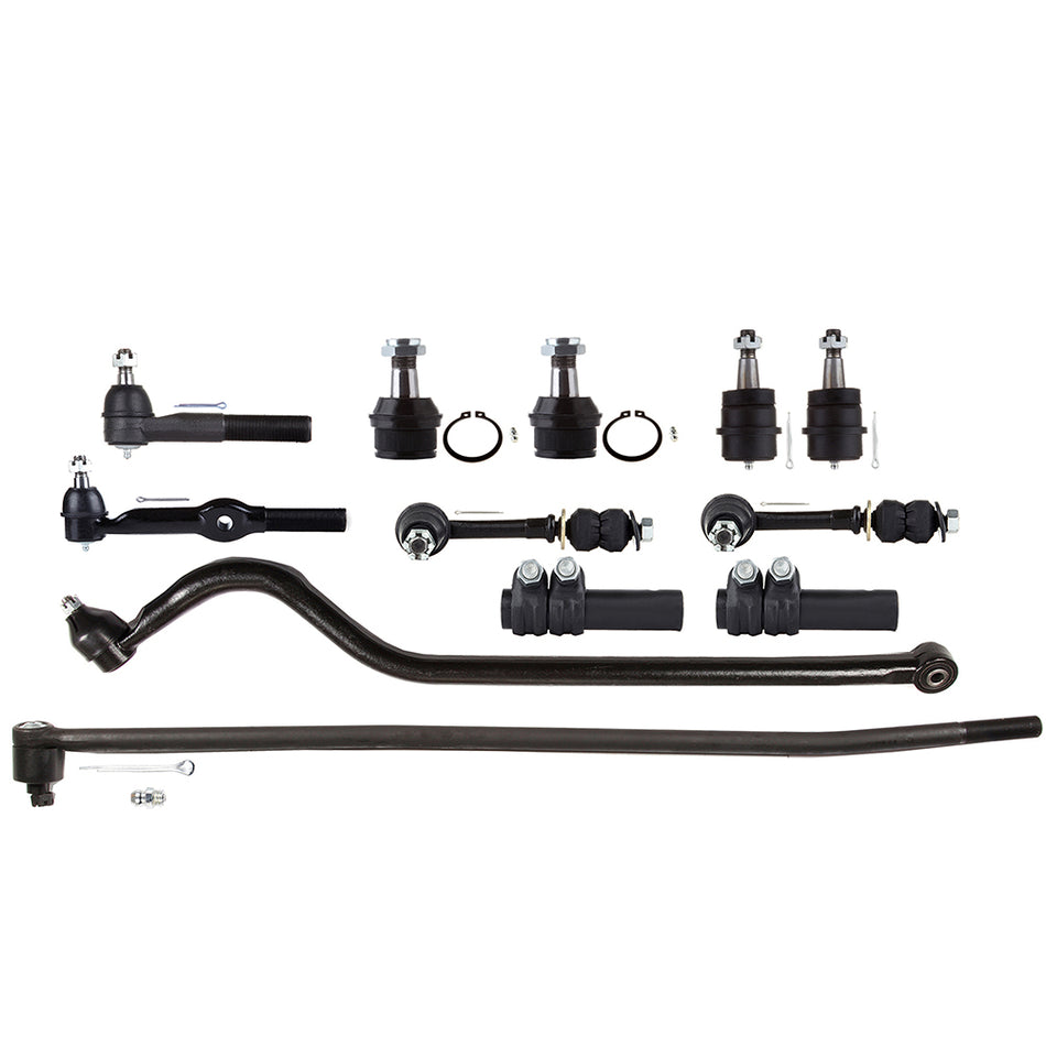Front Ball Joints Tie Rod End Sway Bars 95-97 Dodge Ram 1500 95-97 Dodge Ram 2500