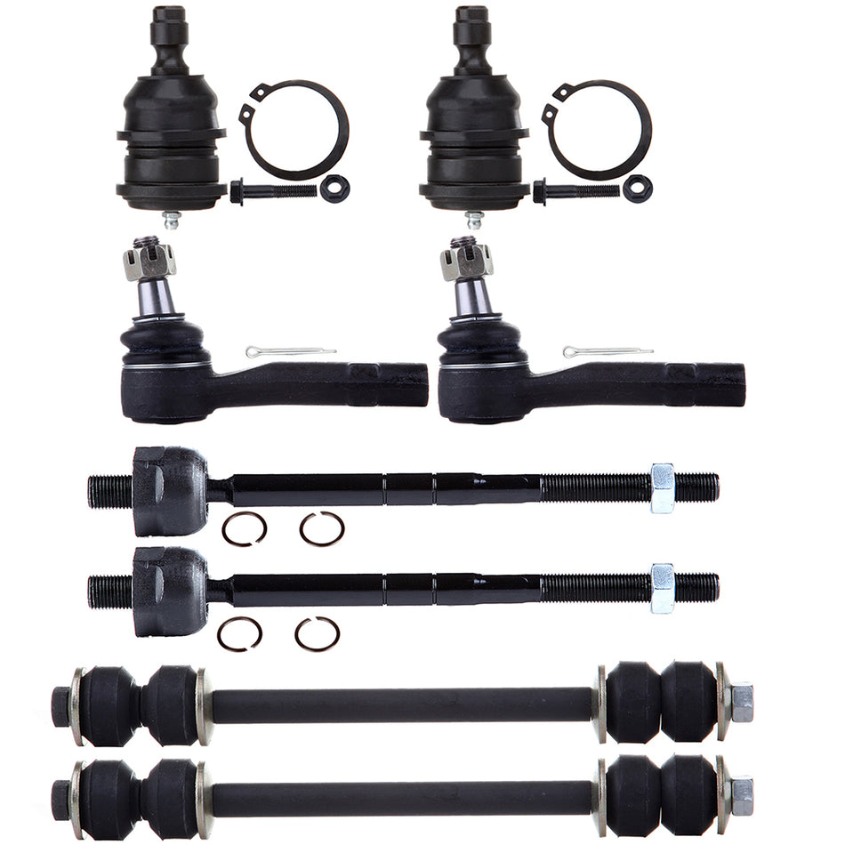 Front Tie Rod Ends Ball Joints For 98-11 Ford Ranger 98-01 Mazda B2500