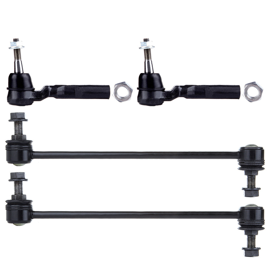 Outer Tie Rod Links Sway Bar For 04-12 Chevrolet Malibu 05-10 Pontiac G6