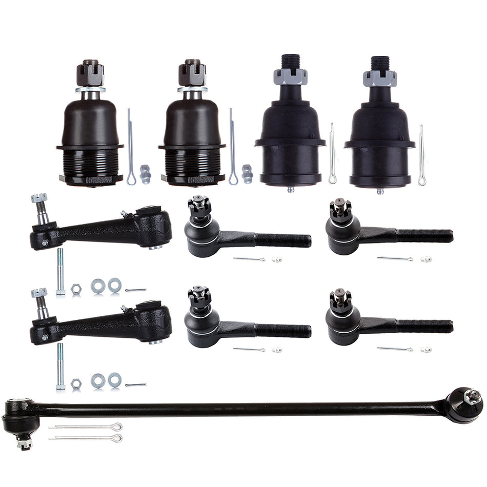 11x Front Ball Joints Tie Rod Center Link For 95-00 Dodge Ram 1500 2500 3500 Van